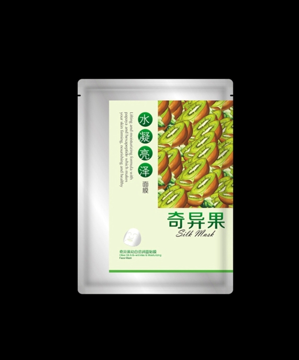 果萃面膜包裝設(shè)計圖片