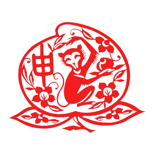 矢量圖風(fēng)格中國風(fēng)民族風(fēng)剪紙免費(fèi)素材
