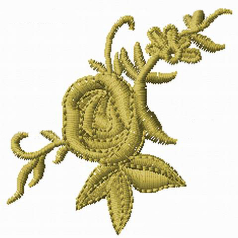 繡花植物花色彩橄欖色免費(fèi)素材