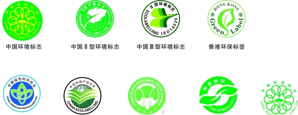 环境标识绿色材料标志