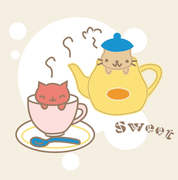 茶杯貓圖片
