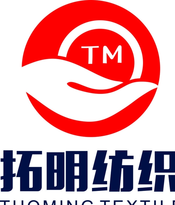 拓明紡織LOGO
