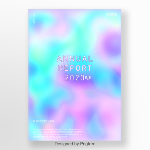 粉色韩国2020年报告海报