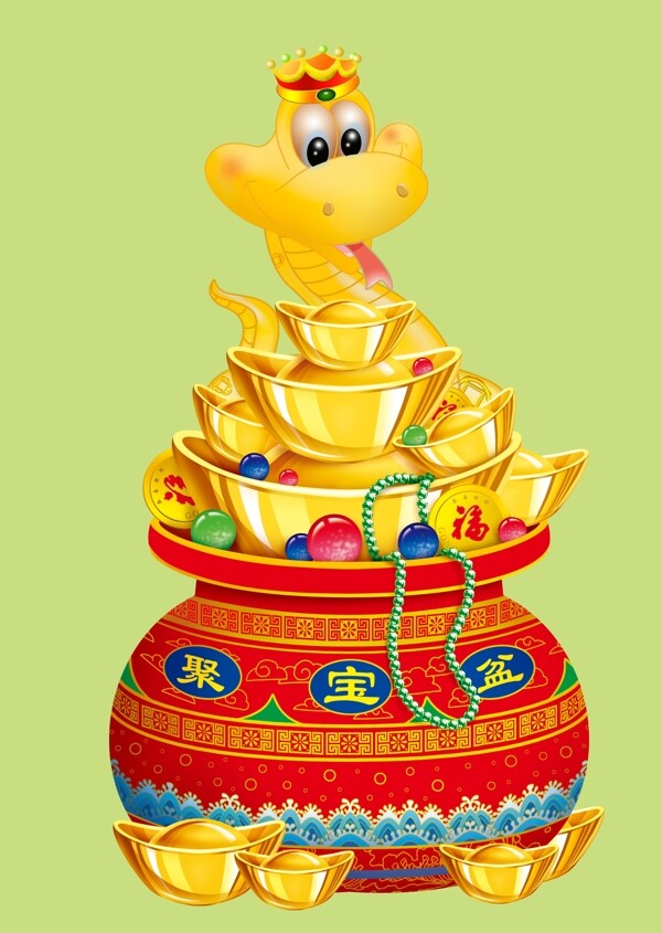 卡通蛇图片