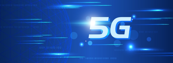 5G元素概念科技感粒子线条背景图片