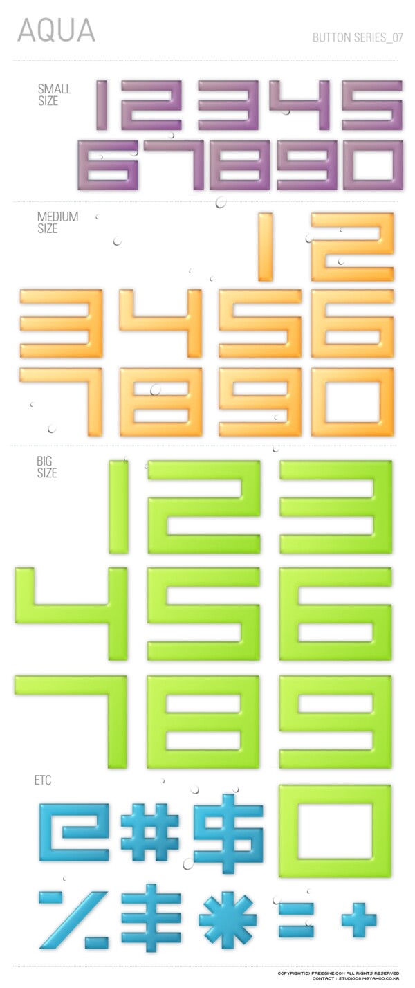 數(shù)字字體