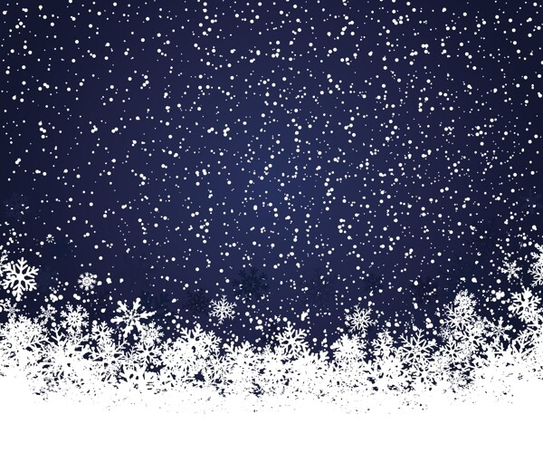 圣誕節(jié)雪花背景矢量集01