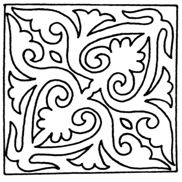 團(tuán)花紋樣傳統(tǒng)圖案0086