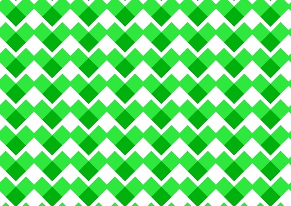 绿色爱心格子花纹图案矢量素材背景