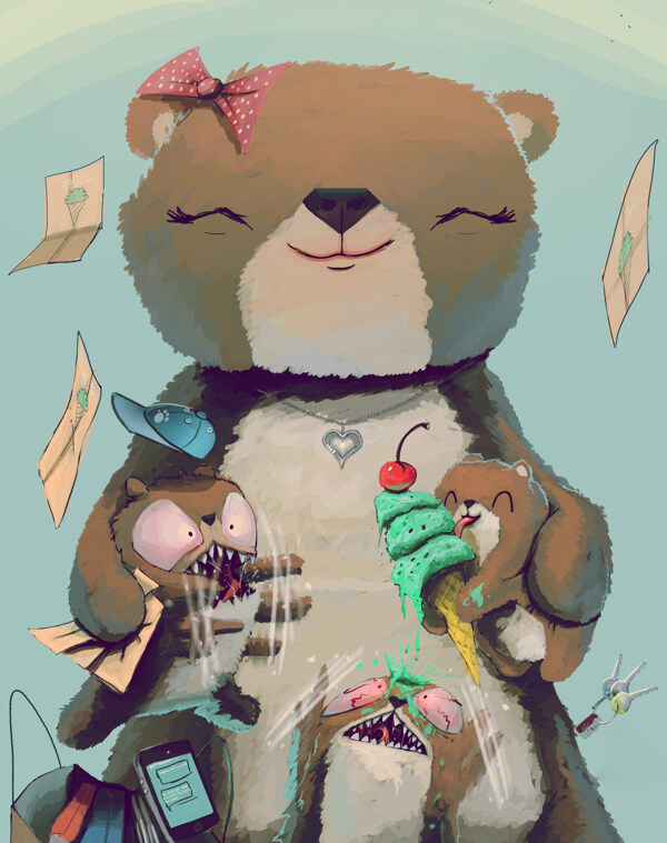 位圖插畫時(shí)尚插畫卡通插畫插畫師免費(fèi)素材