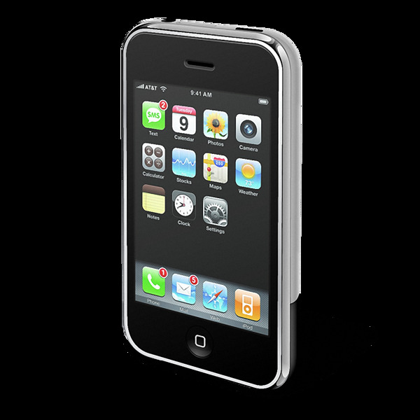 苹果3手机效果图免抠png透明素材