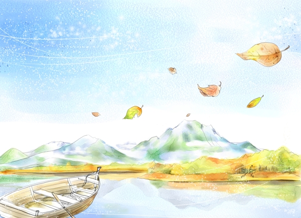山水風(fēng)景畫(huà)