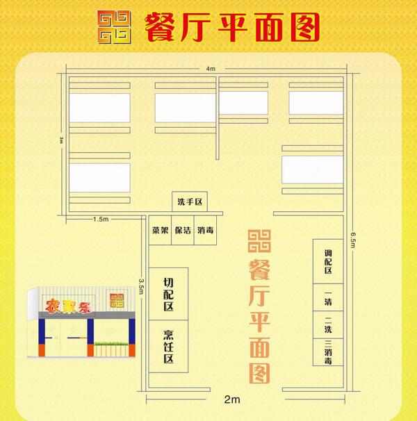 餐廳平面圖圖片