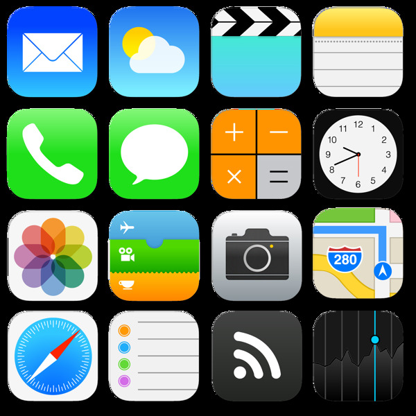 APP扁平化ios7