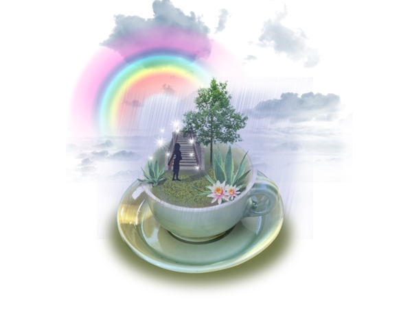 新穎彩虹天氣