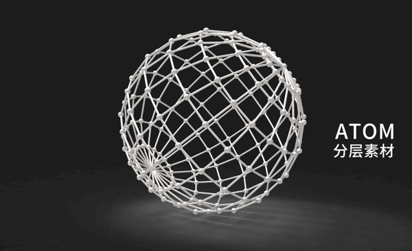 圆形晶格球三维模型