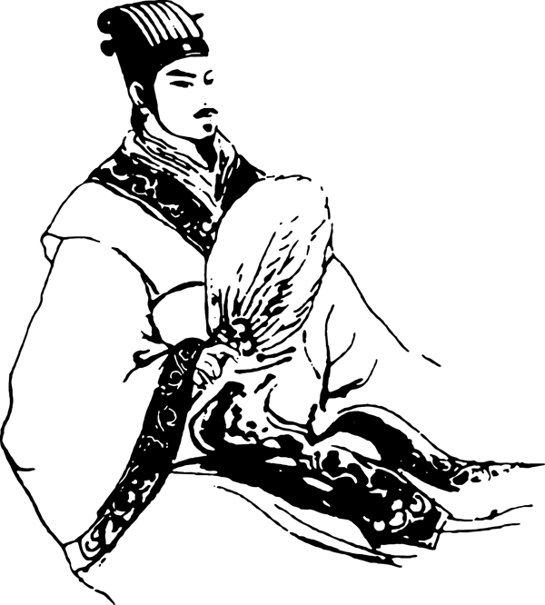 諸葛亮矢量圖圖片