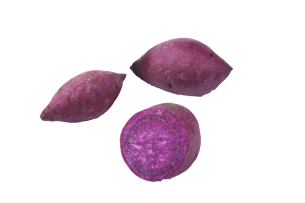 农家种植营养紫薯