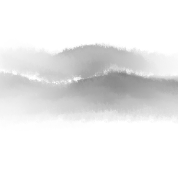 原創(chuàng)手繪水墨風(fēng)景可商用元素山