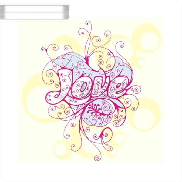 love花紋