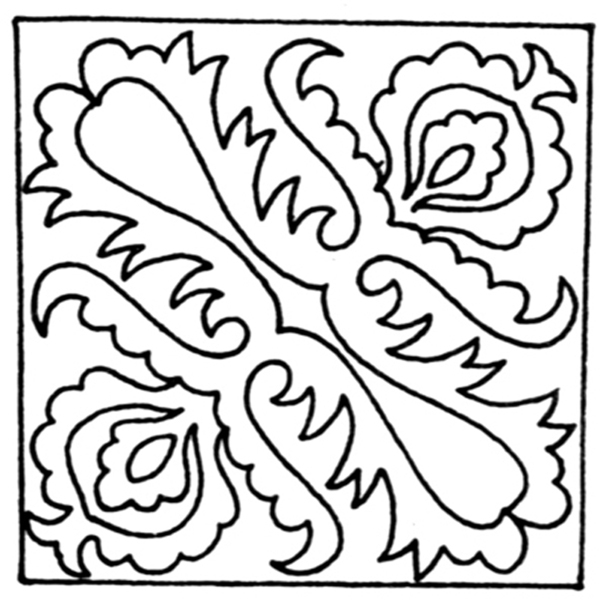 團(tuán)花紋樣傳統(tǒng)圖案0088