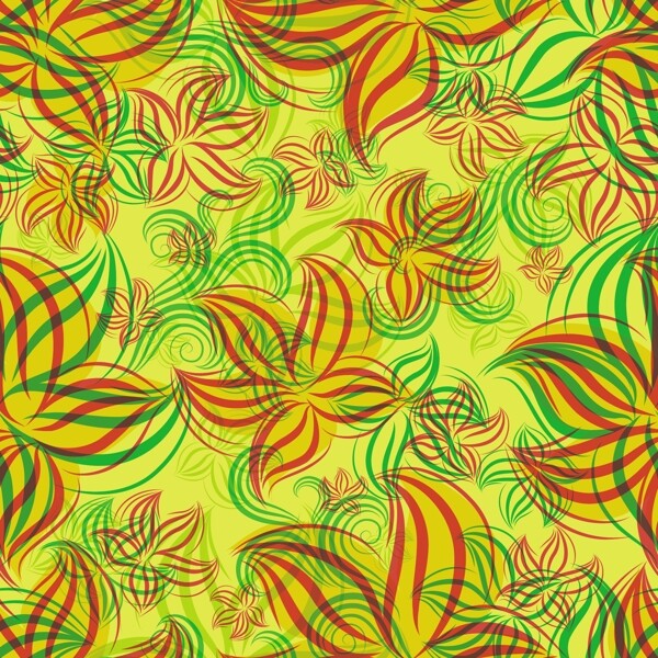 花卉底紋矢量素材5
