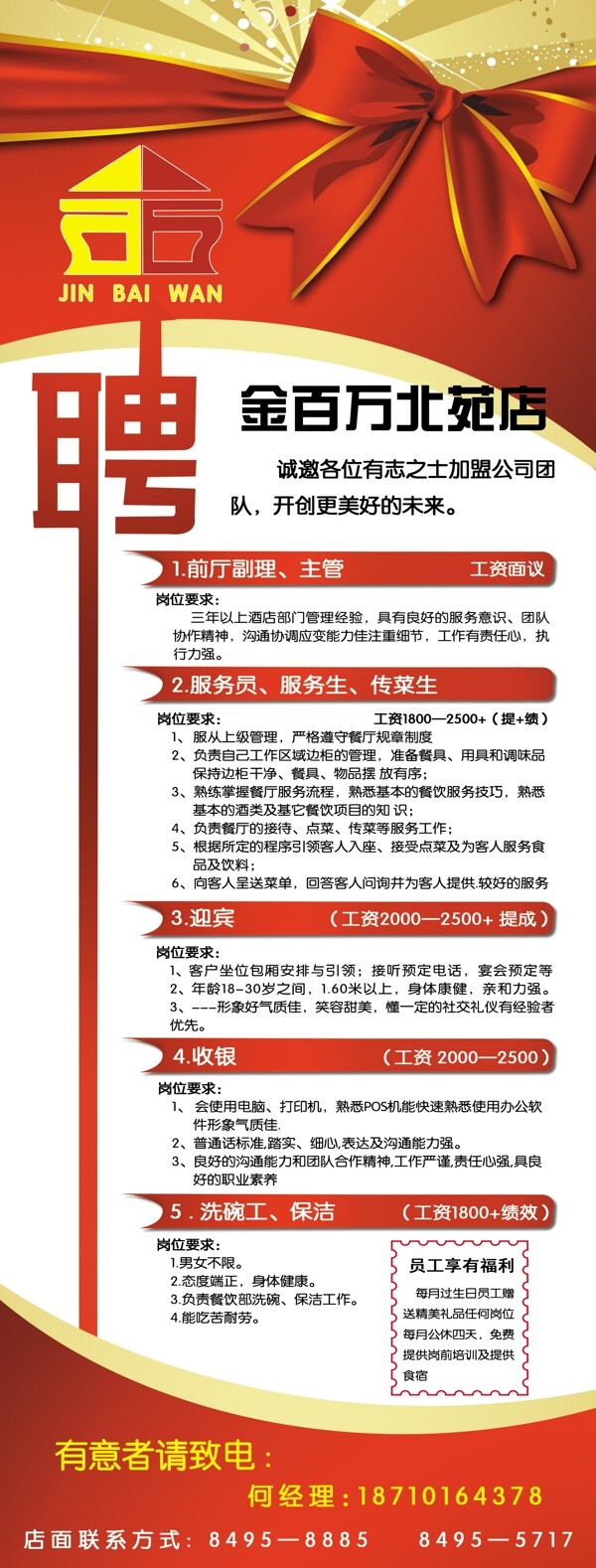 招聘海報(bào)PSD素材