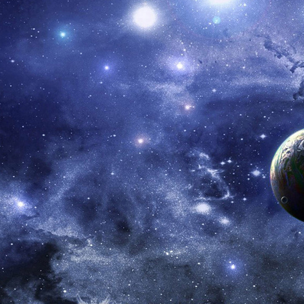 宇宙星空直通車背景