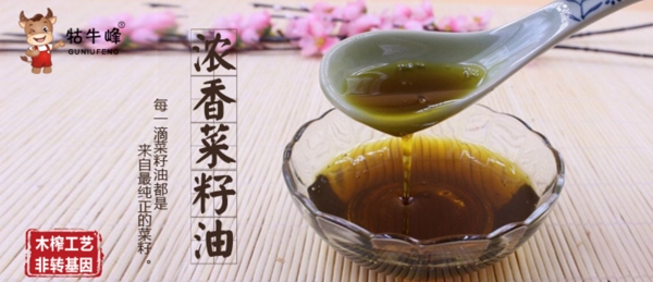 菜籽油食用油的原創(chuàng)海報(bào)