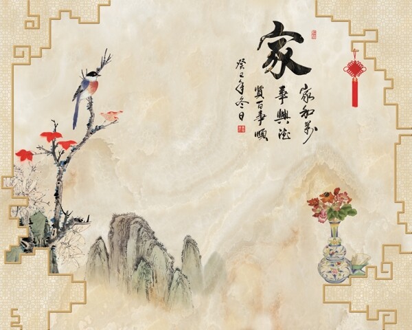 背景墻裝飾畫