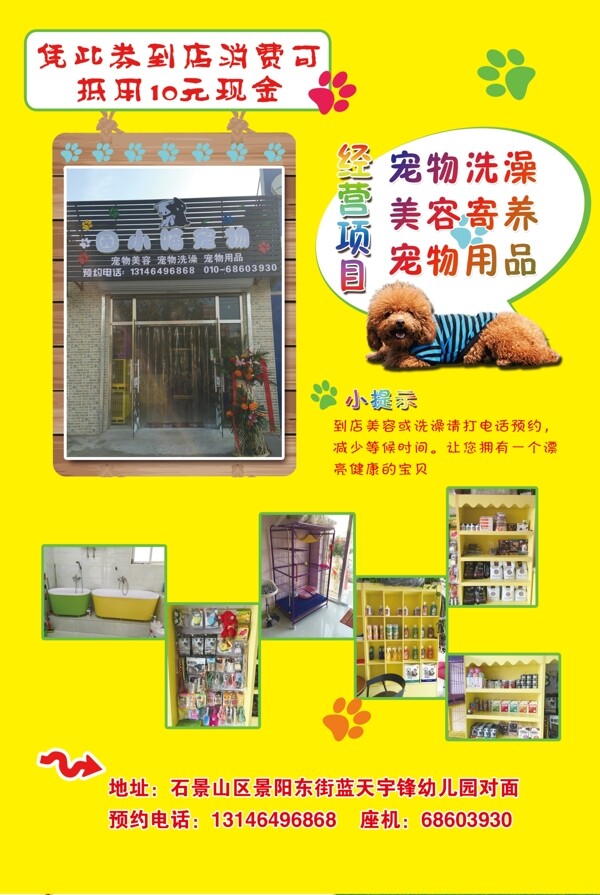 寵物宣傳單