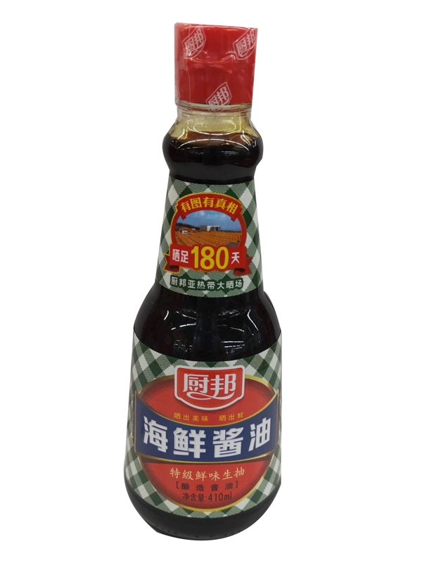 厨邦海鲜酱油410ml