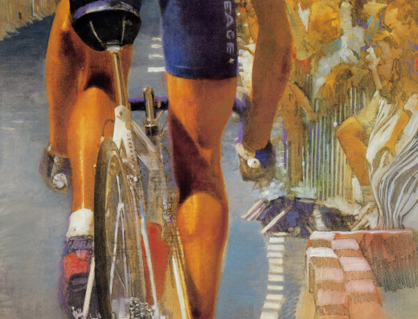 自行车运动员非高清图片
