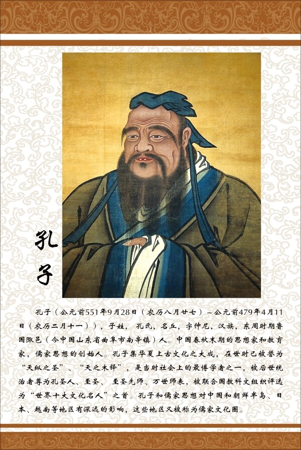 孔子圖片