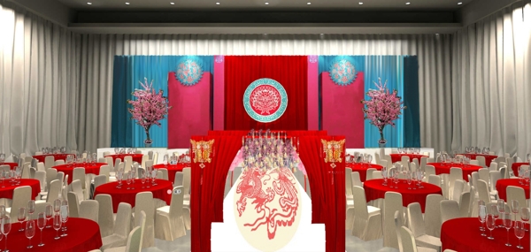 婚慶內場圖片
