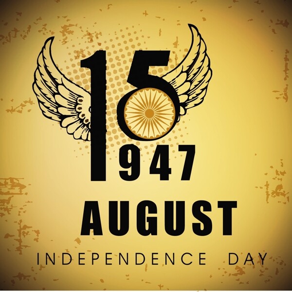 印度独立日背景