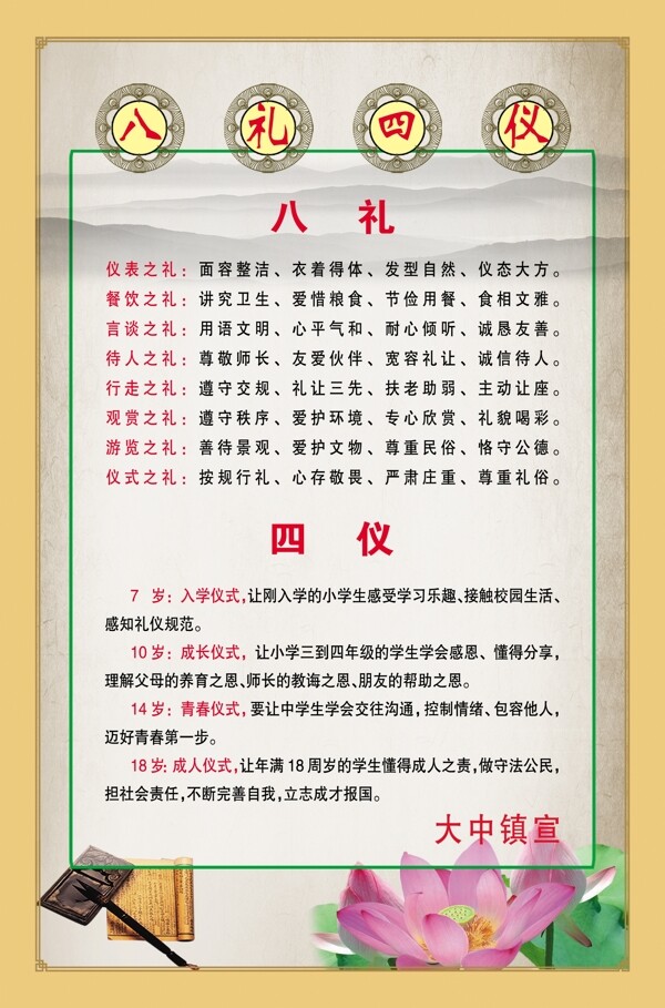 八禮四儀