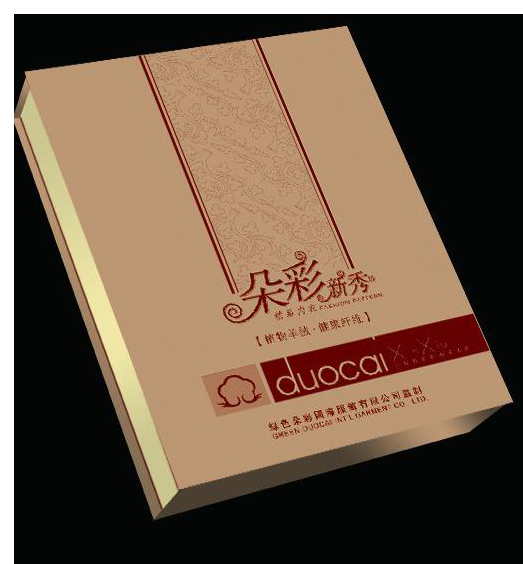 內(nèi)衣包裝展開