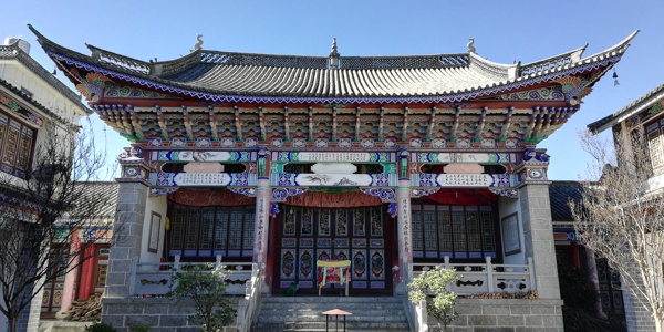佛寺古建筑图片