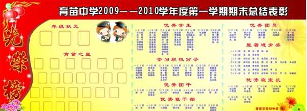 光榮榜圖片