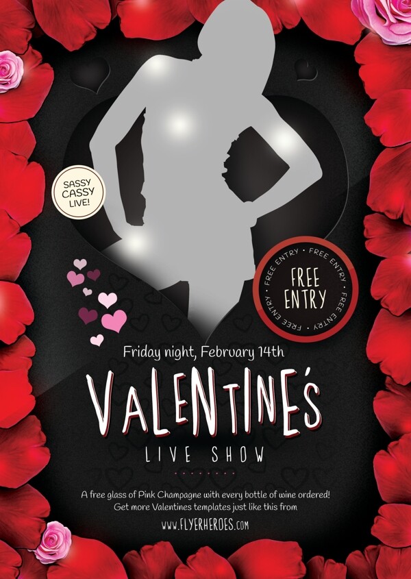 ValentinesLive创意海报