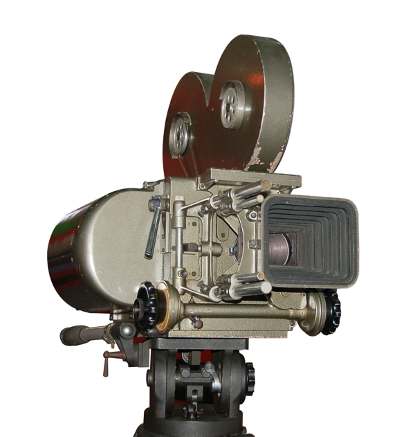 老式电影摄放机