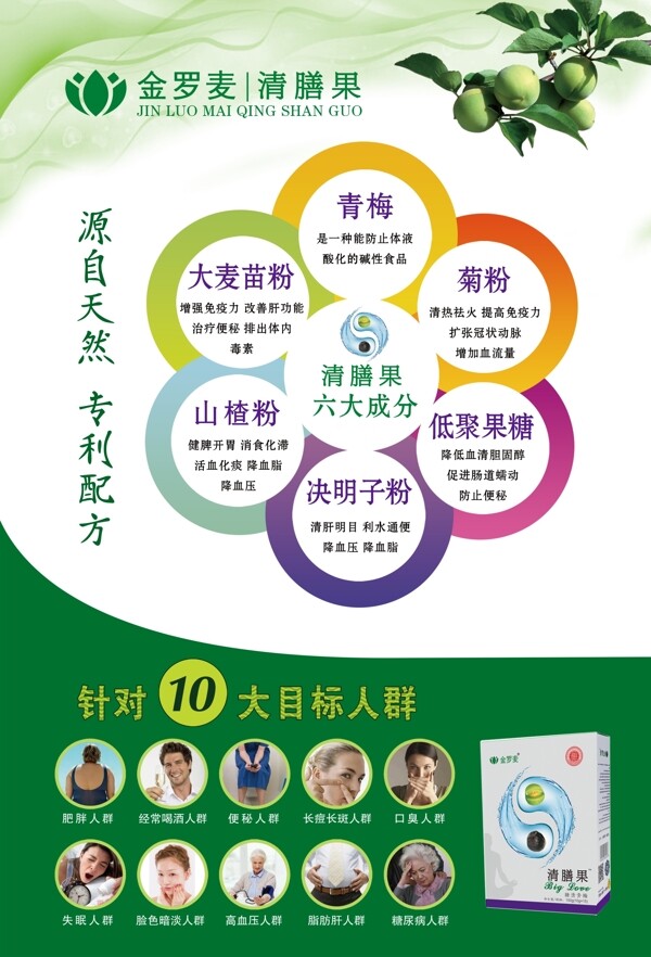 金羅麥清膳果