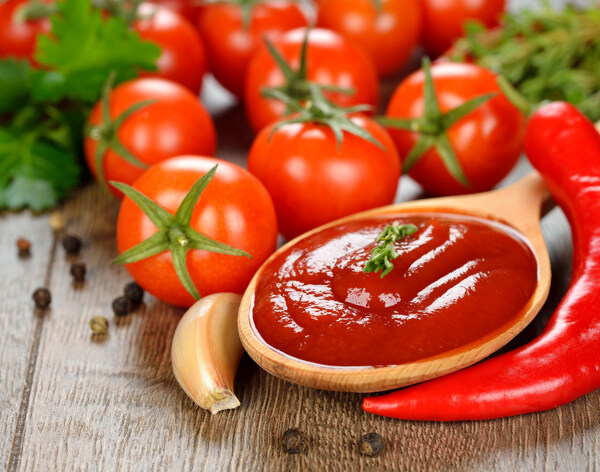 西红柿番茄酱图片