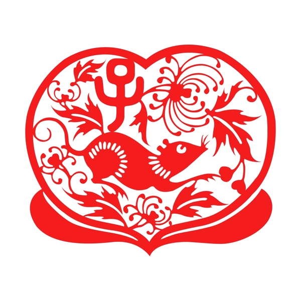 矢量圖風(fēng)格中國風(fēng)民族風(fēng)剪紙免費(fèi)素材