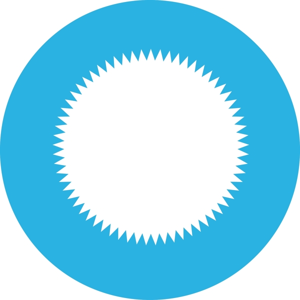 藍(lán)色背景齒輪圖標(biāo)