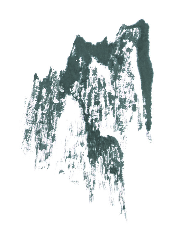 水墨山水畫圖片