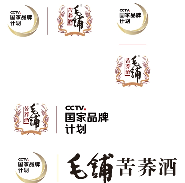 毛铺苦荞酒logo国家品牌