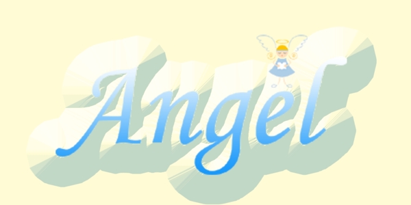 Angel艺术字