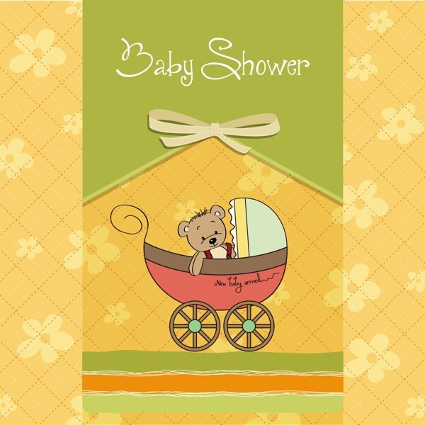 baby卡片矢量設(shè)計圖